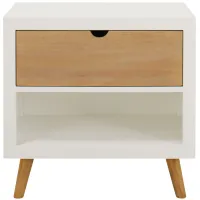 Mae Night Stand in White by Bellanest