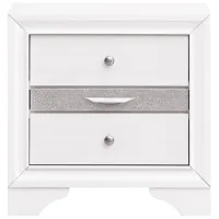 Madrid Nightstand in White by Glory Furniture