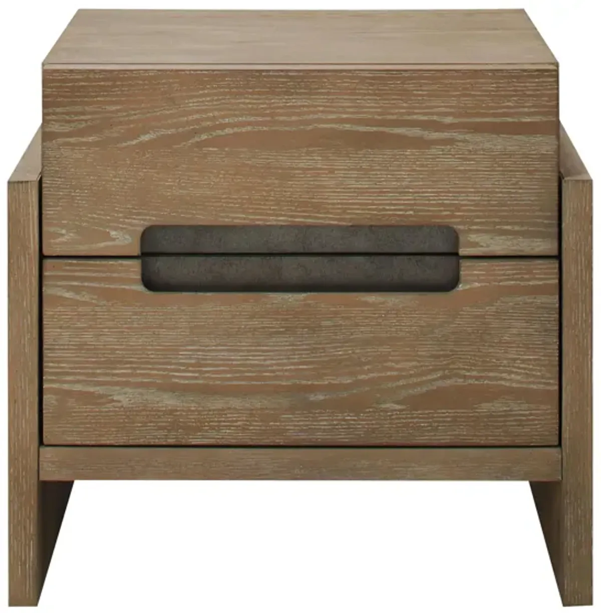 Copper Harbor Nightstand in Weathered Oak by Legacy Classic Furniture