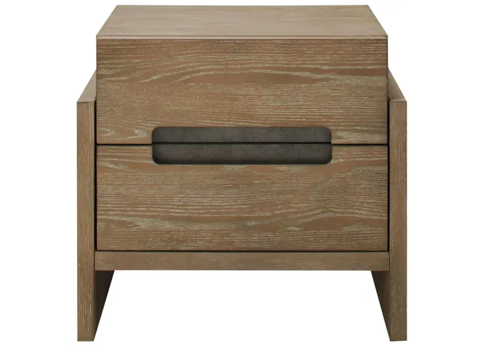 Copper Harbor Nightstand in Weathered Oak by Legacy Classic Furniture