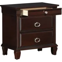 Abbot Nightstand in Cappuccino by Glory Furniture