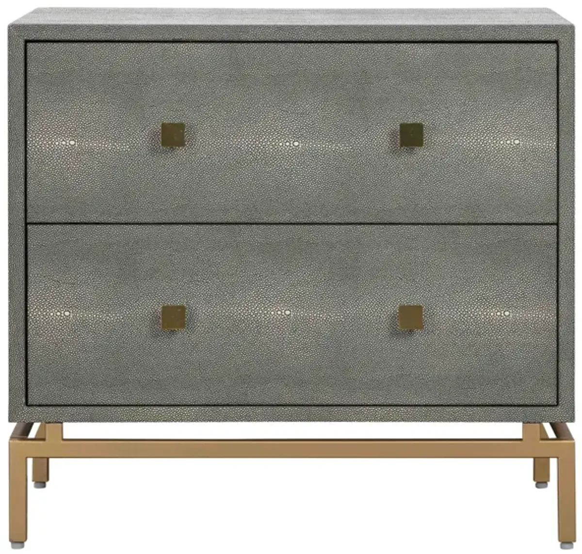 Pesce Nightstand in Grey by Tov Furniture