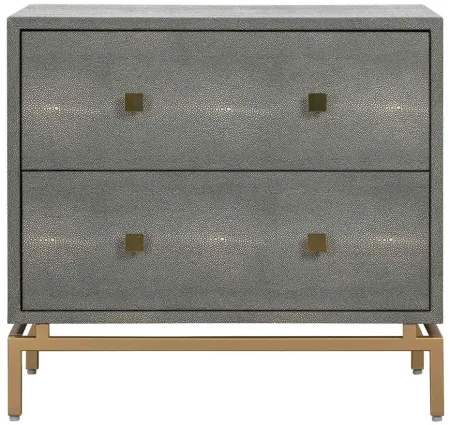 Pesce Nightstand in Grey by Tov Furniture