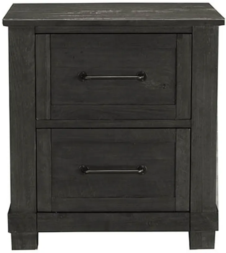 Sun Valley Nightstand in Charcoal by A-America
