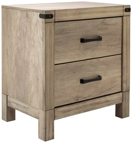 Ardley Nightstand in Gray by Crown Mark