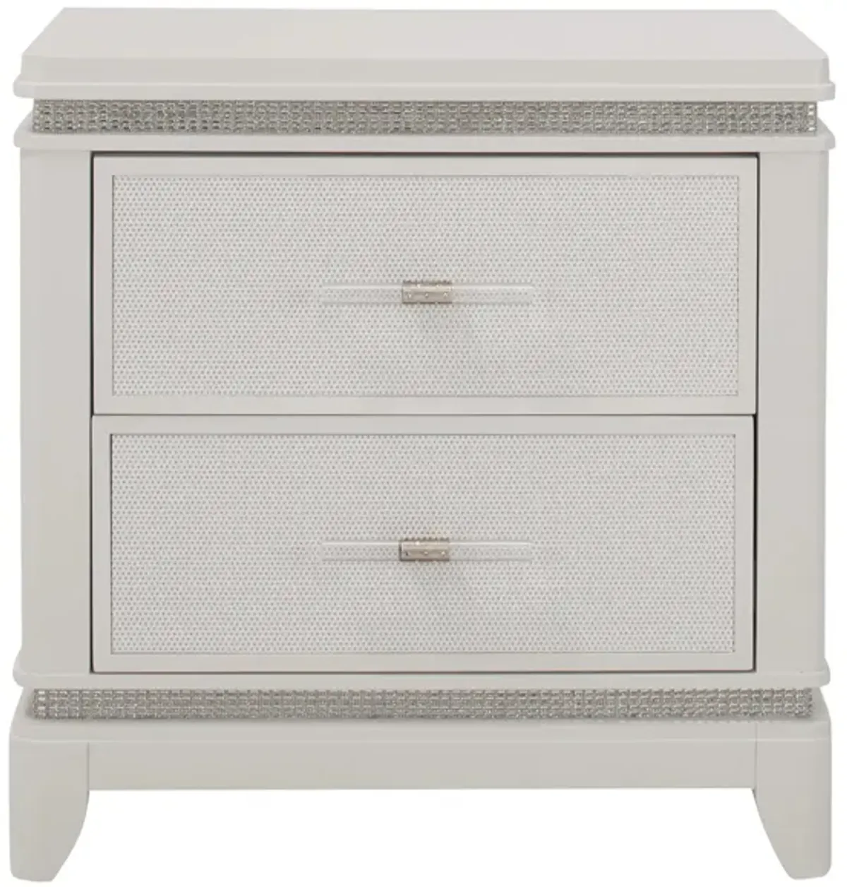 Carmelita Nightstand in White by Davis Intl.