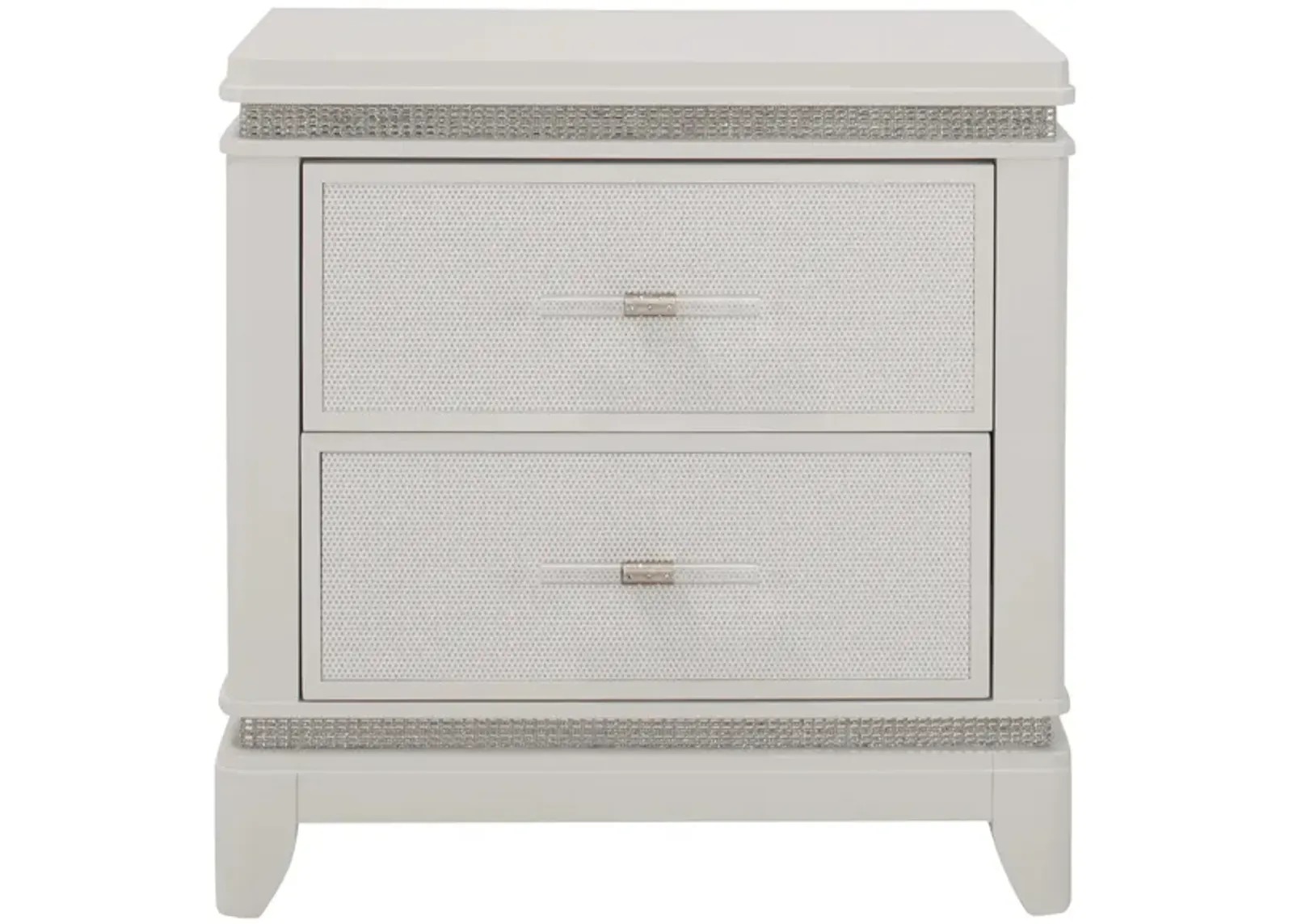 Carmelita Nightstand in White by Davis Intl.