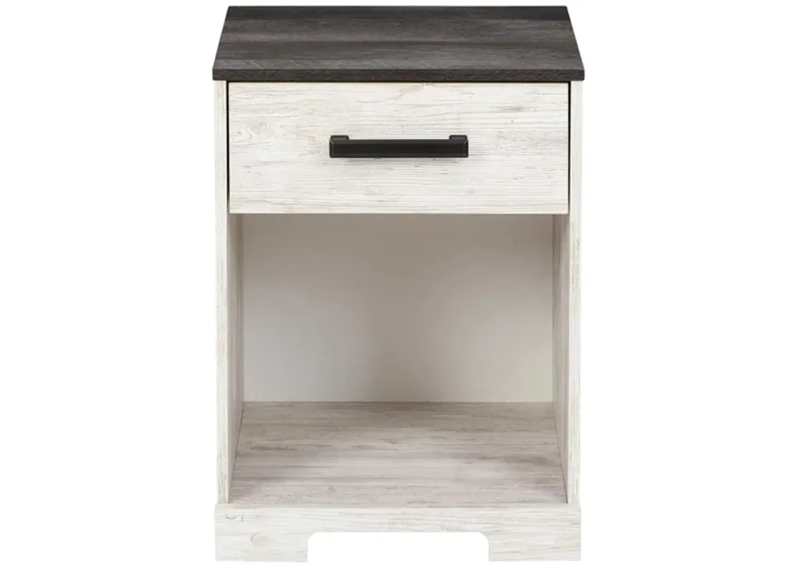 Shawburn Nightstand in Whitewash/Charcoal Gray by Ashley Express