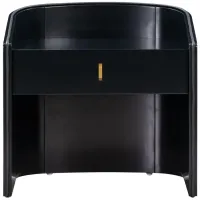 Collins Nightstand in Black by Tov Furniture