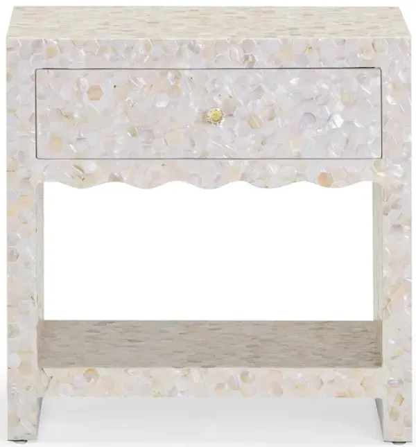 Piara Mother of Pearl Inlaid Nightstand