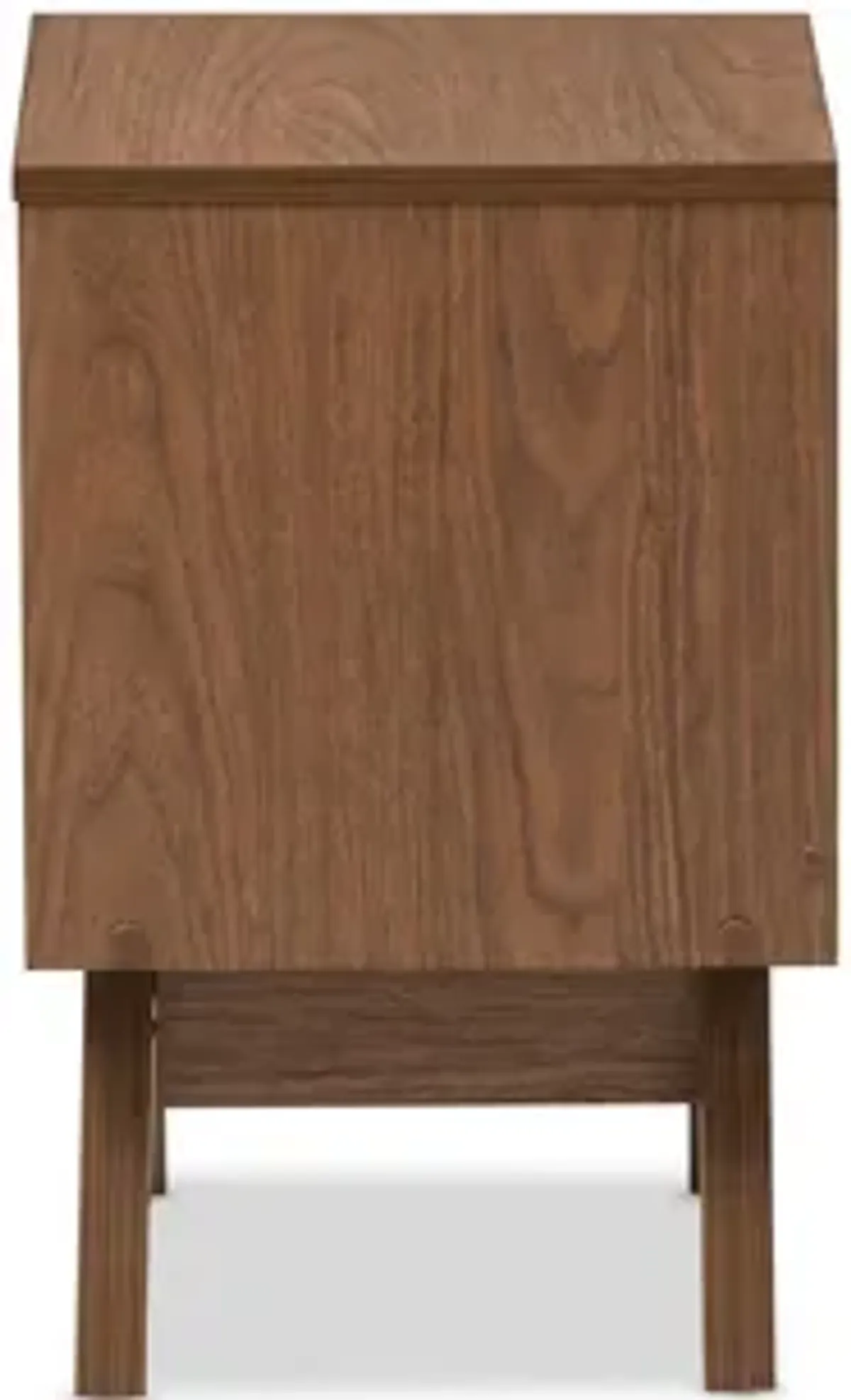 Hildon Wood 2-Drawer Storage Nightstand