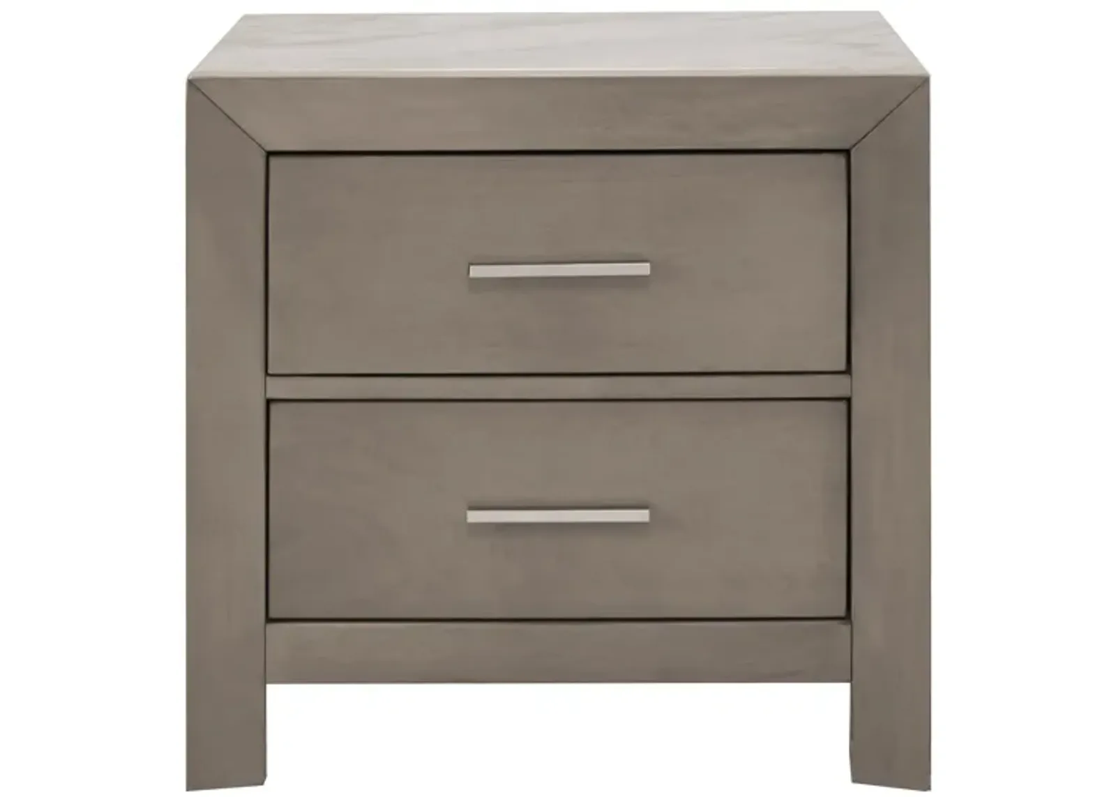 Armory Nightstand in Gray by Davis Intl.