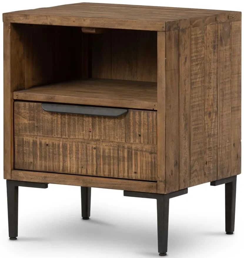 Wyeth Nightstand in Rustic Sandalwood by Four Hands