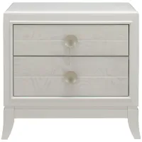 Giovanna Nightstand in White by Samuel Lawrence
