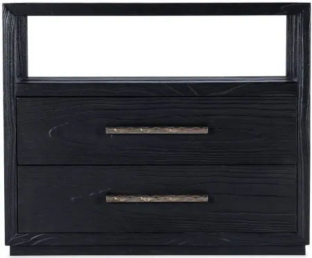 Linville Falls Two Drawer Nightstand in Shadow by Hooker Furniture