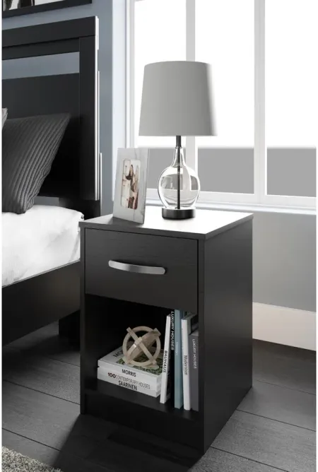 Finch Nightstand in Black by Ashley Express