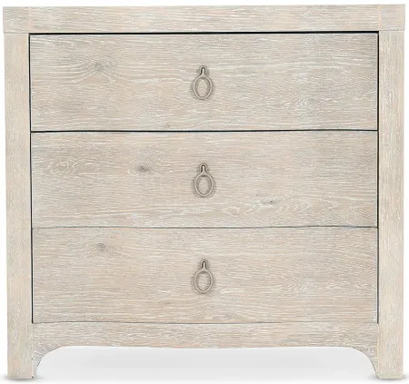 Antigua Three Drawer Nightstand in Surf by Hooker Furniture