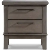 Halville Nightstand in Gray by Ashley Furniture