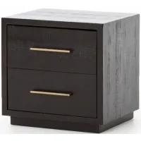 Suki Nightstand in Burnished Black by Four Hands