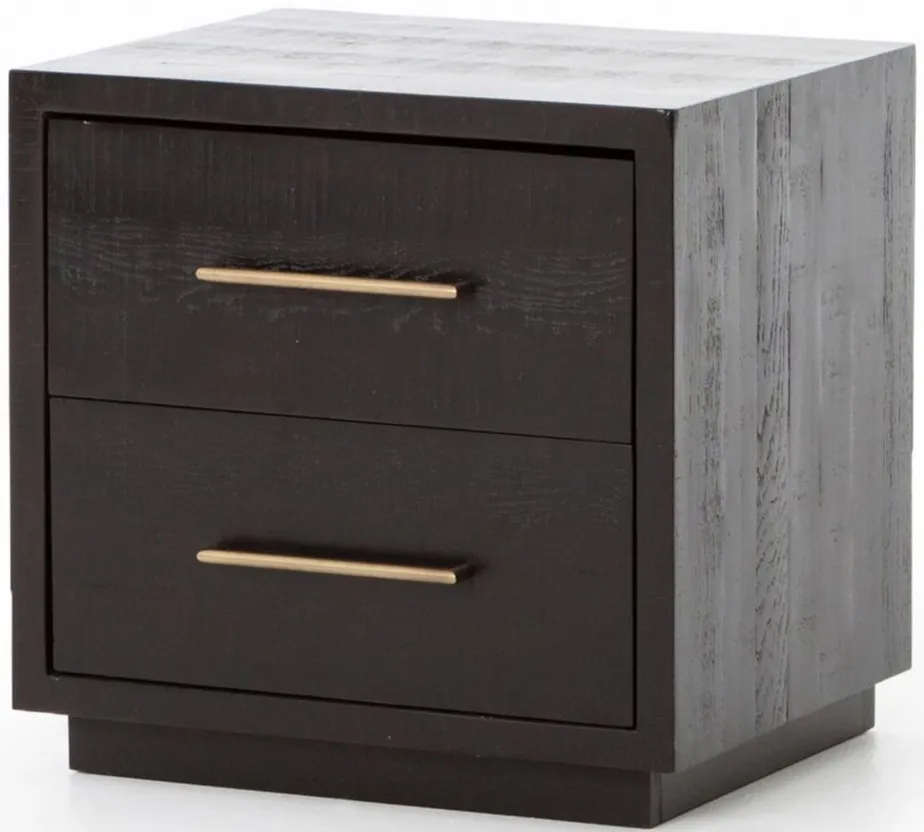 Suki Nightstand in Burnished Black by Four Hands