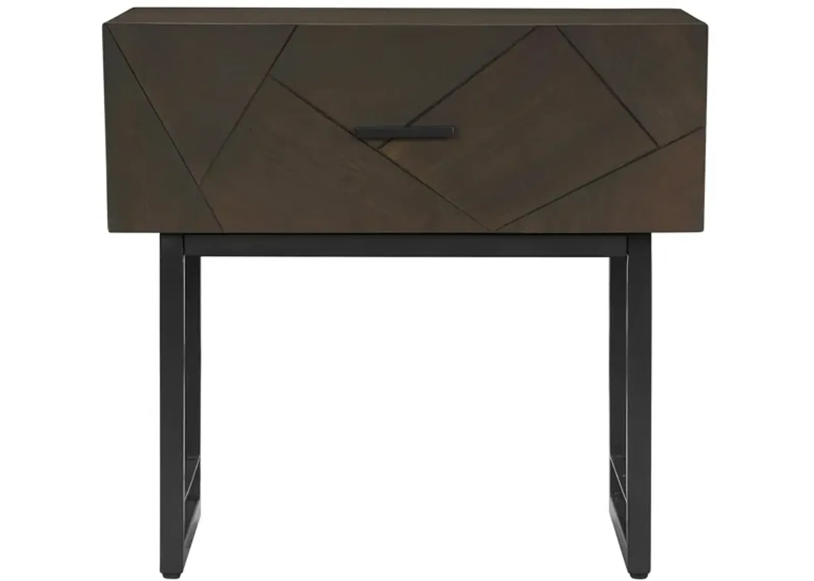 Marquis Nighstand in Smoke Oak by Armen Living