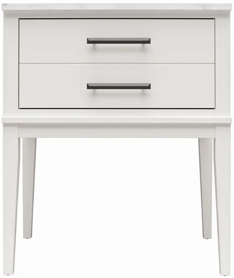 Lynnhaven Nightstand by Ameriwood Home in White by DOREL HOME FURNISHINGS