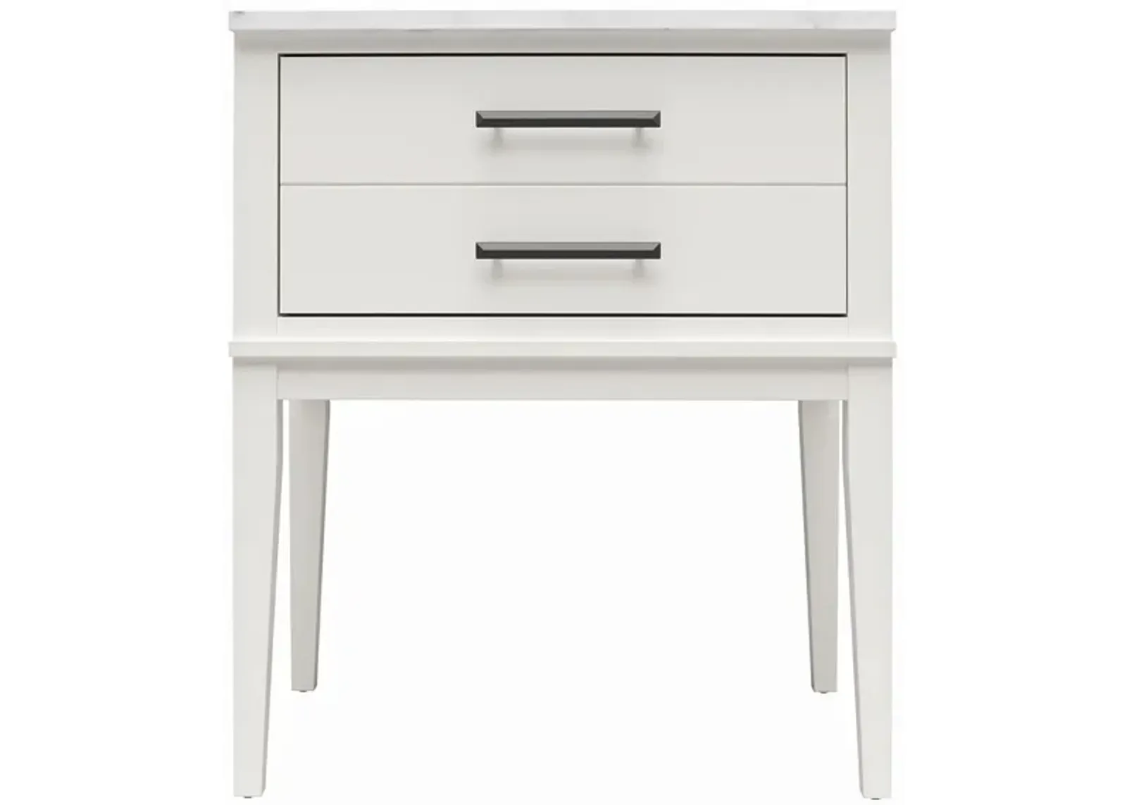 Lynnhaven Nightstand by Ameriwood Home in White by DOREL HOME FURNISHINGS