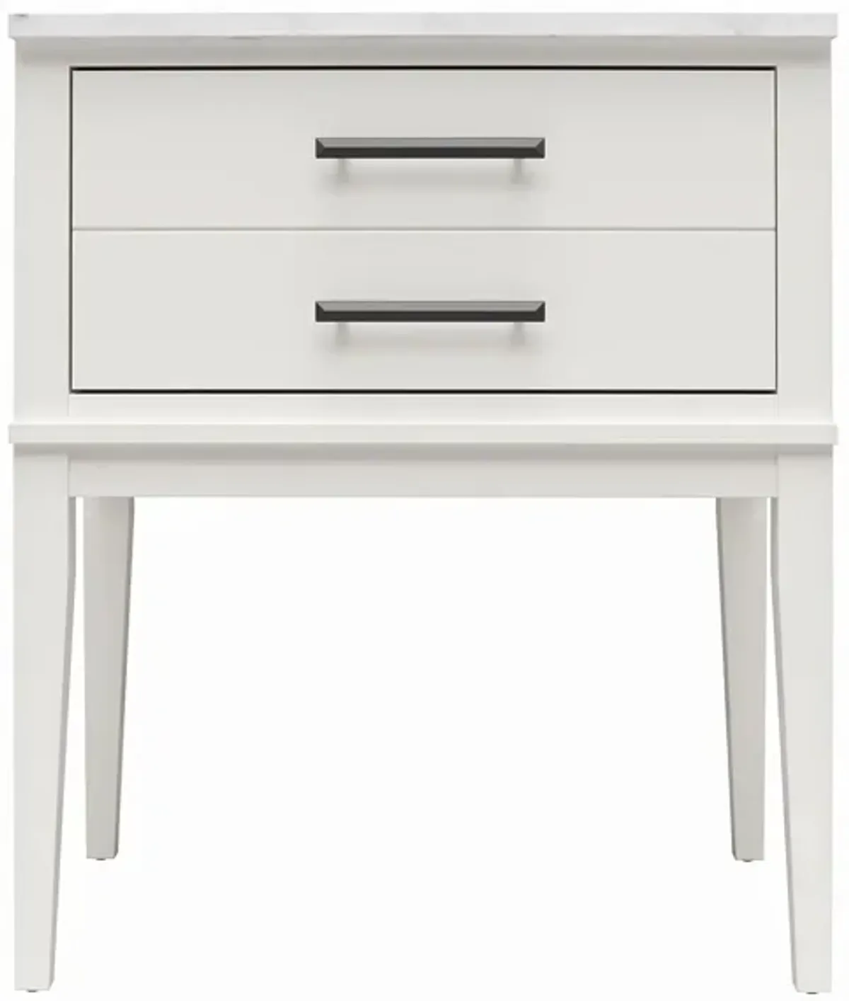 Lynnhaven Nightstand by Ameriwood Home in White by DOREL HOME FURNISHINGS