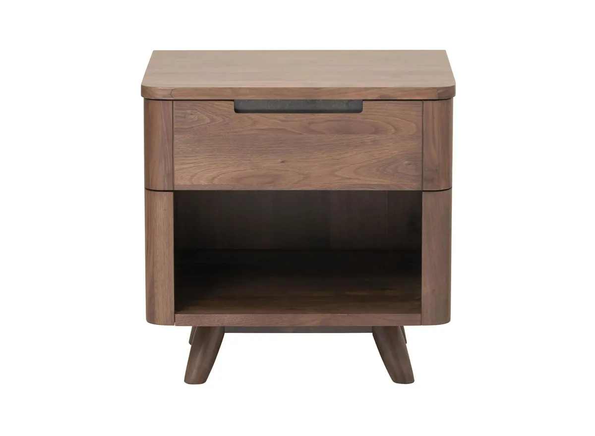 Tahoe Nightstand in Walnut by Unique Furniture