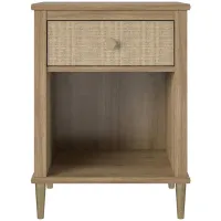 Shiloh Nightstand by Little Seeds in Natural by DOREL HOME FURNISHINGS