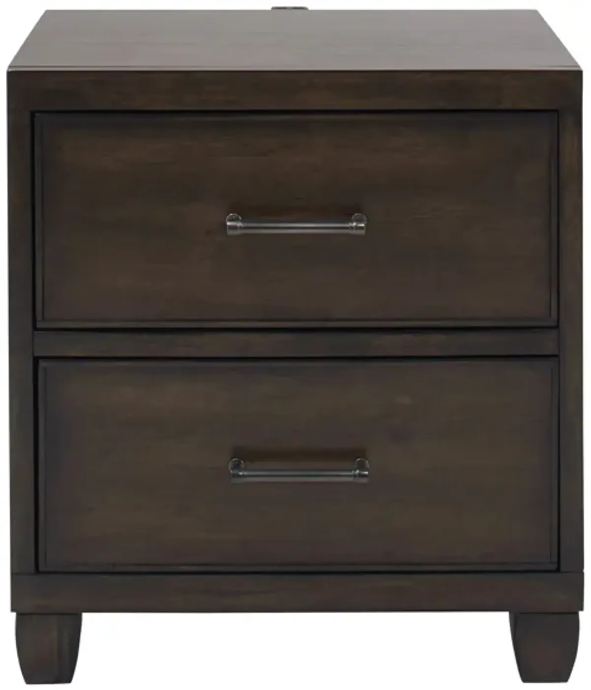 Kade Nightstand in Charcoal Gray by Hillsdale Furniture