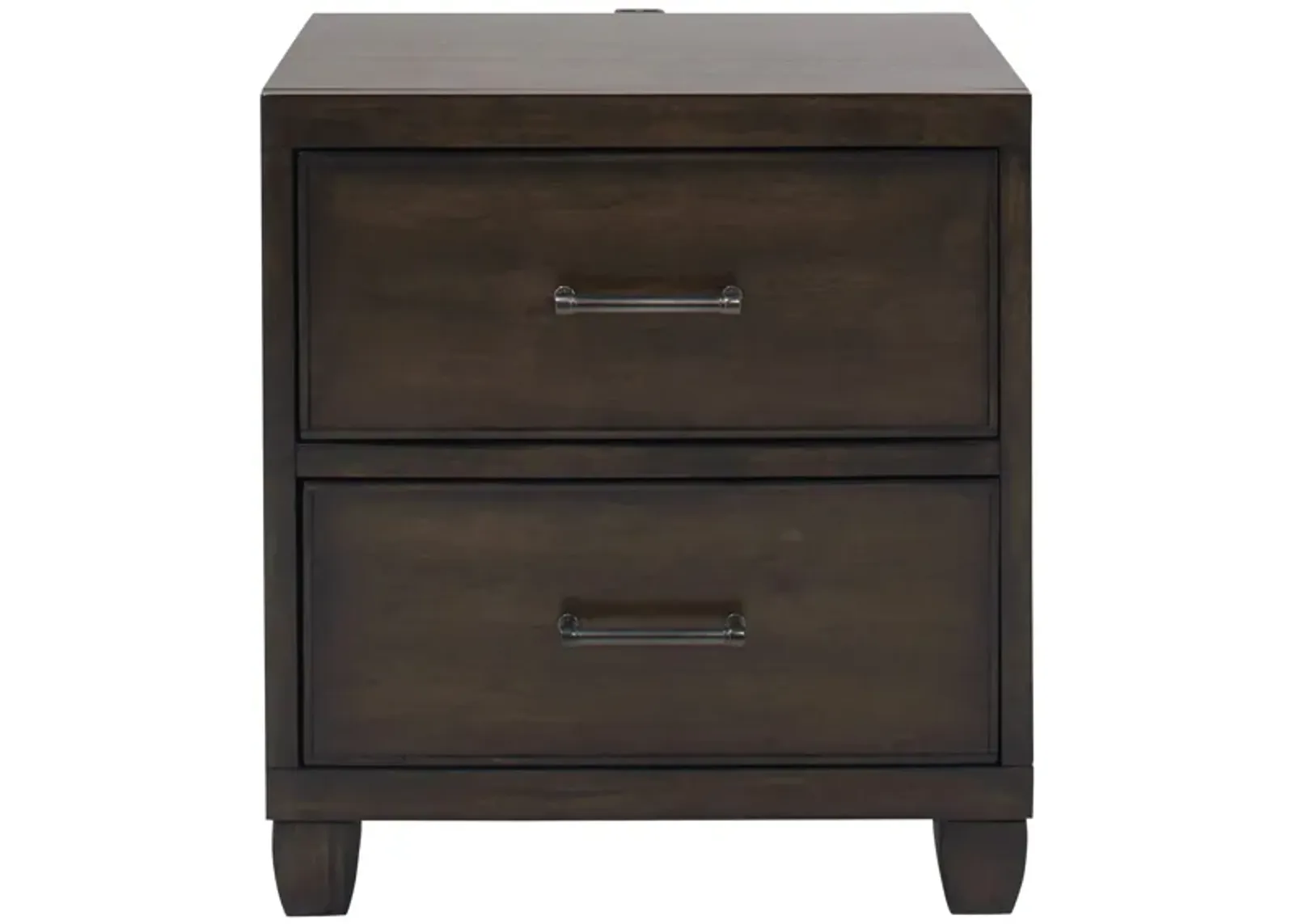 Kade Nightstand in Charcoal Gray by Hillsdale Furniture