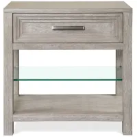 Cascade One Drawer Nightstand in Dovetail by Riverside Furniture