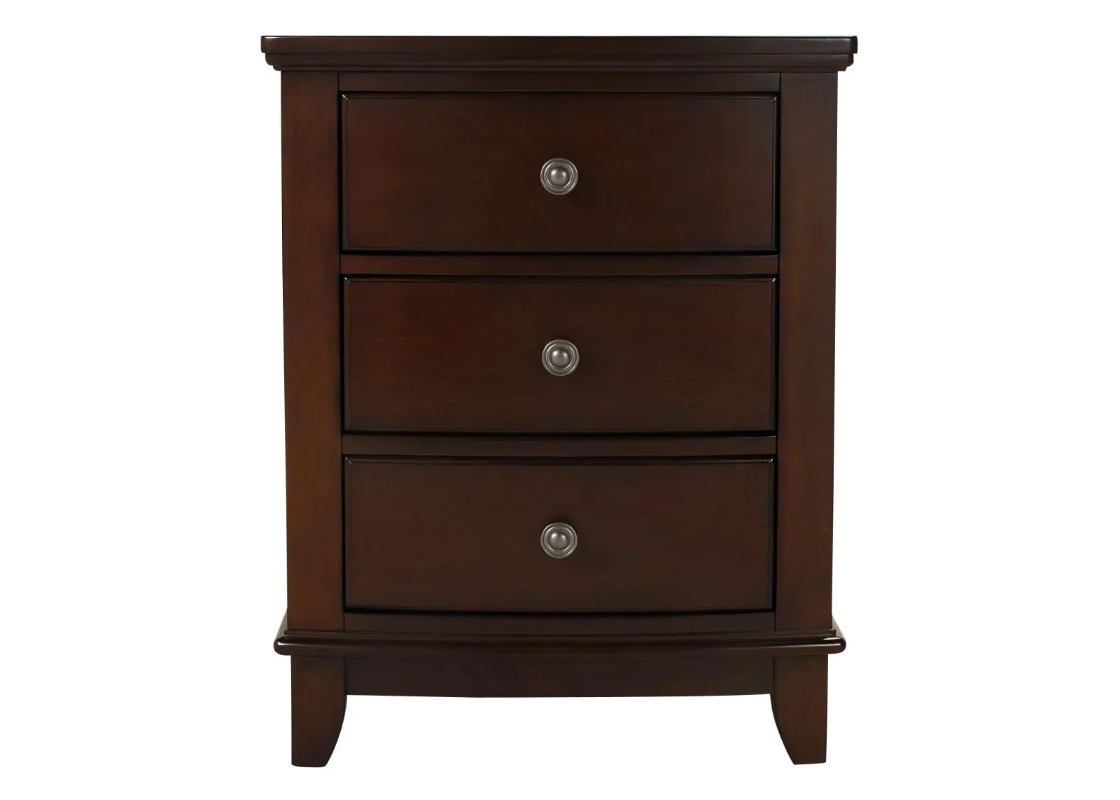 Kylie Nightstand in Merlot by Bellanest