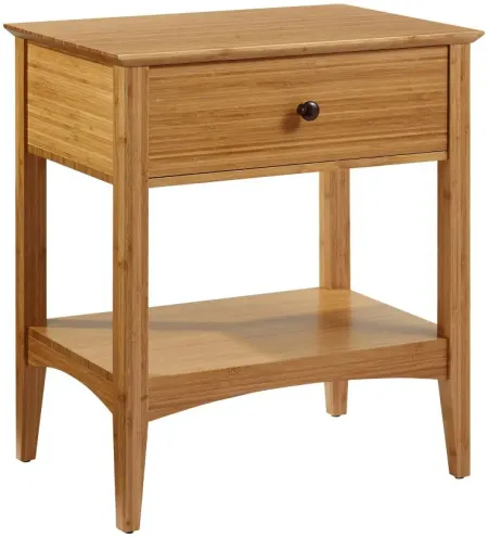 Willow Nightstand in Caramelized by Greenington