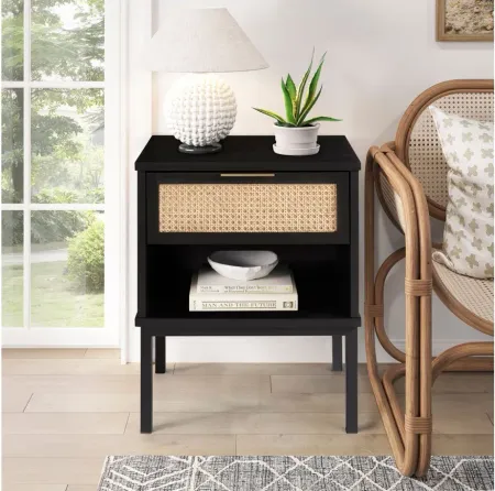 Caine Night Stand in Black by New Pacific Direct