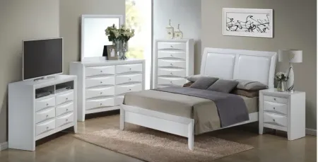 Marilla Nightstand in White by Glory Furniture