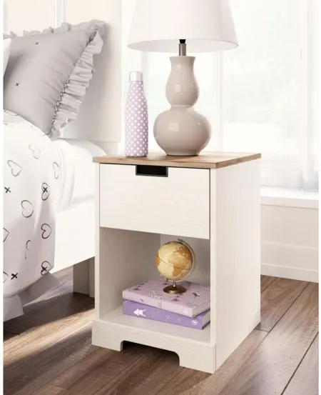 Vaibryn Nightstand in White by Ashley Express