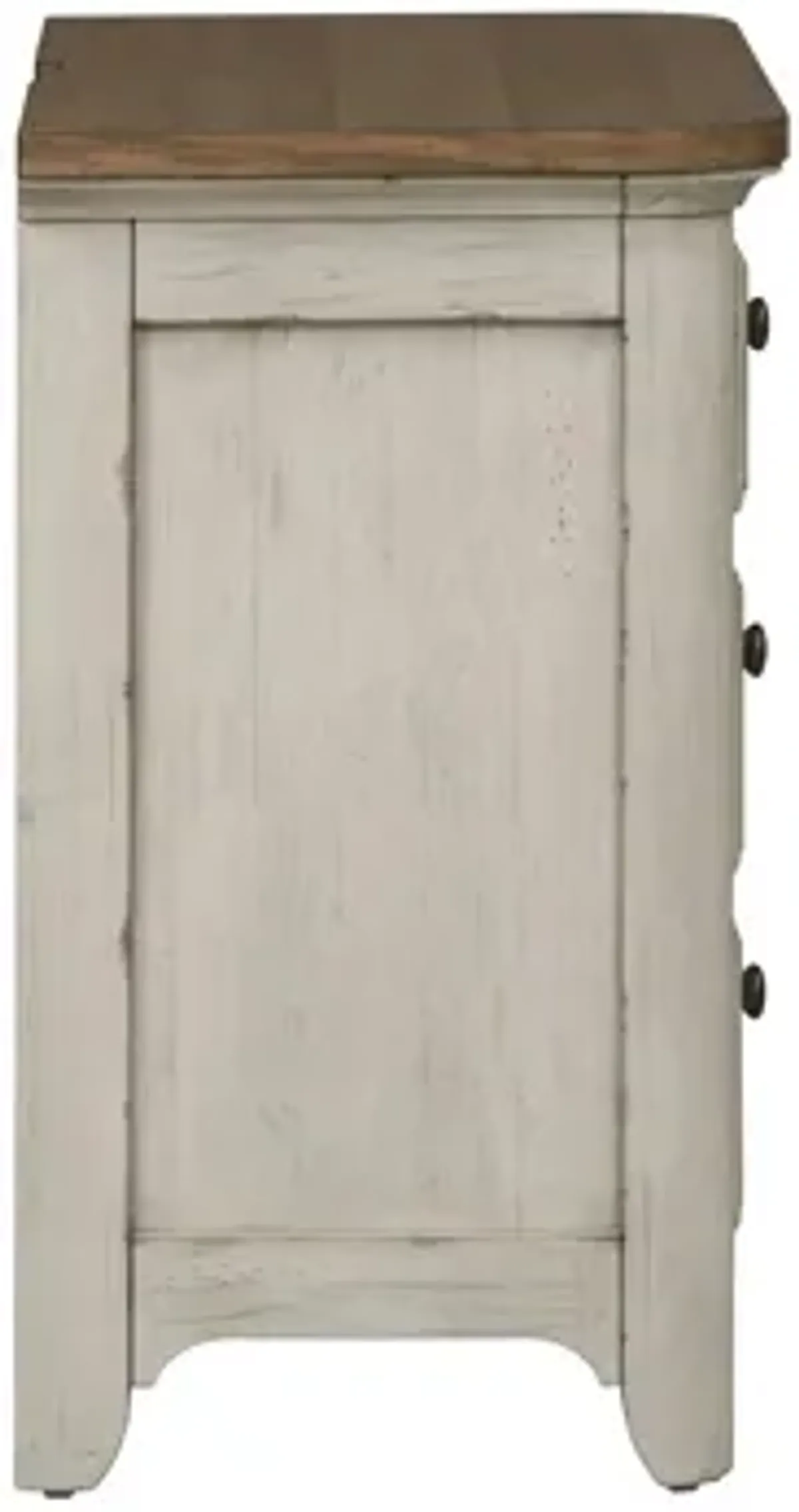 Farmhouse Reimagined Drawer Nightstand