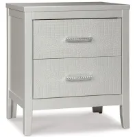 Olivet Nightstand in Silver by Ashley Furniture