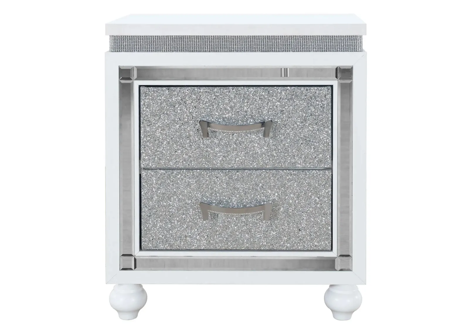 Collete Nightstand in White by Global Furniture Furniture USA