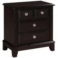 Rae Nightstand in Cappuccino by Glory Furniture