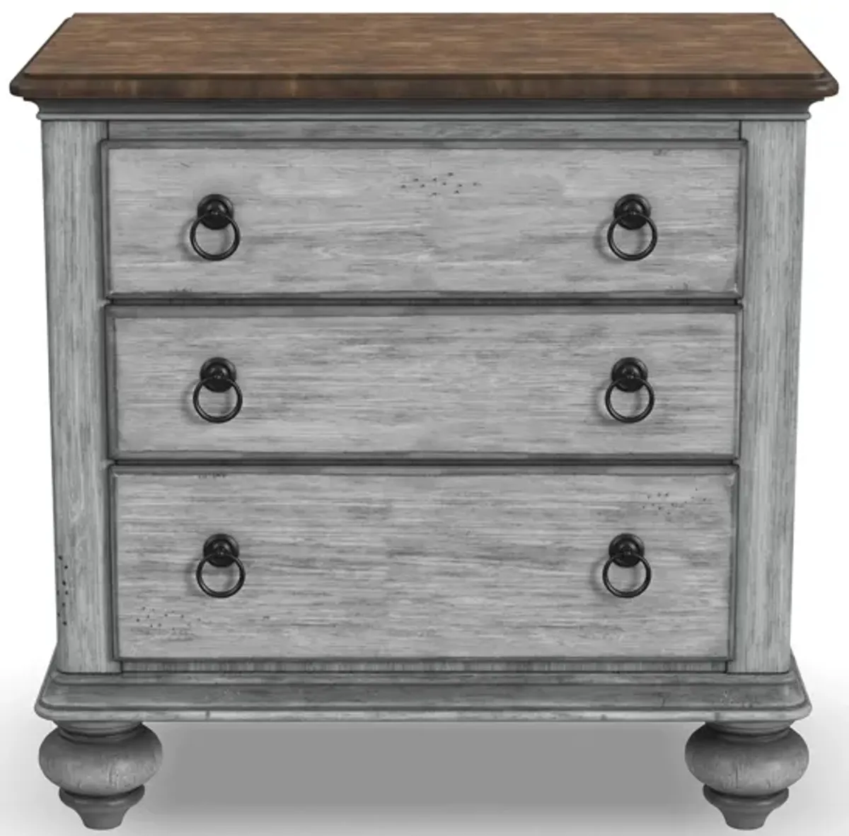 Plymouth Nightstand in Gray by Flexsteel