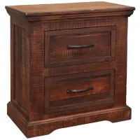 Madeira Nightstand in Brown by International Furniture Direct