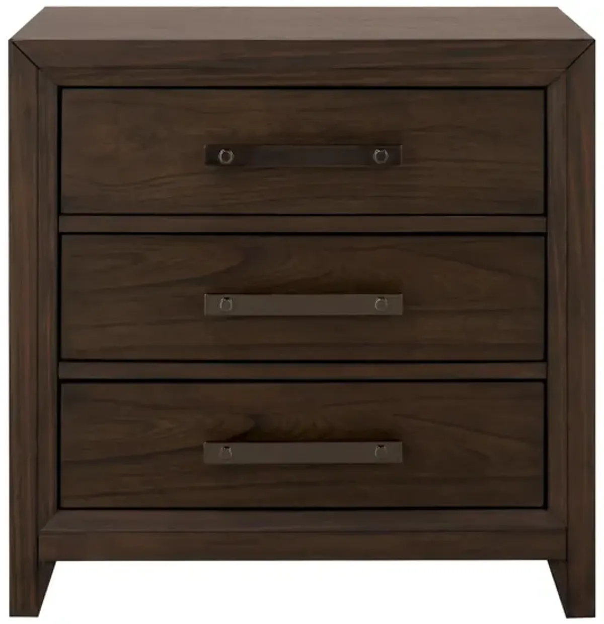 Bardwell Nightstand in Brown by Bellanest