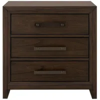 Bardwell Nightstand in Brown by Bellanest