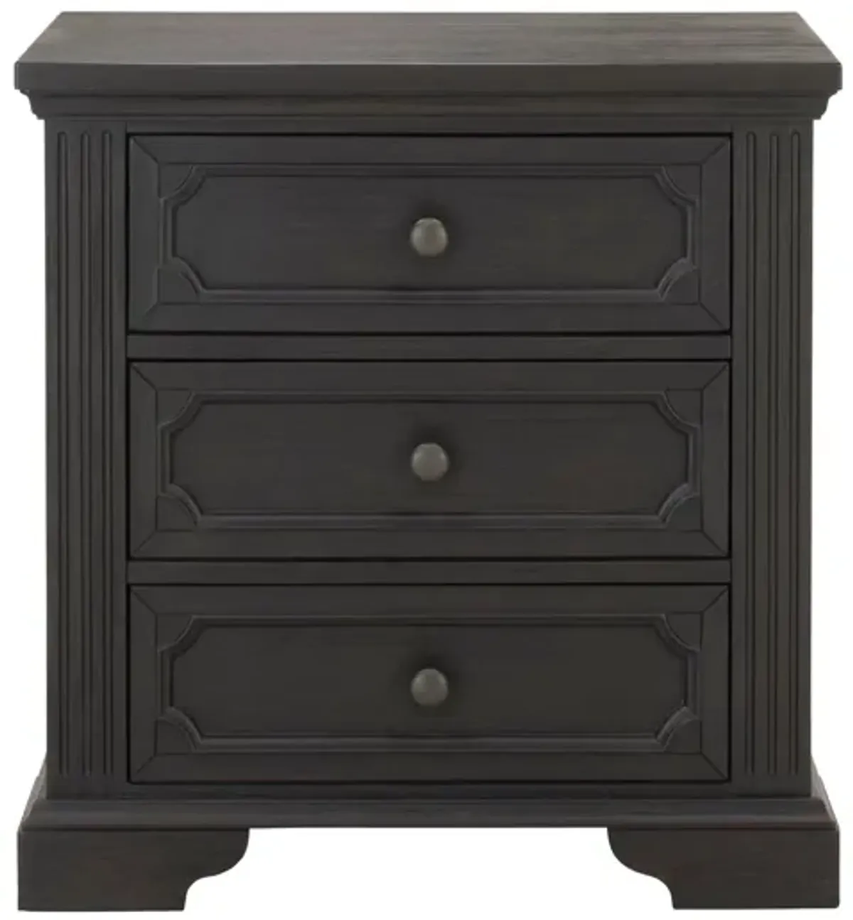 Brunswick Nightstand in Charcoal by Bellanest