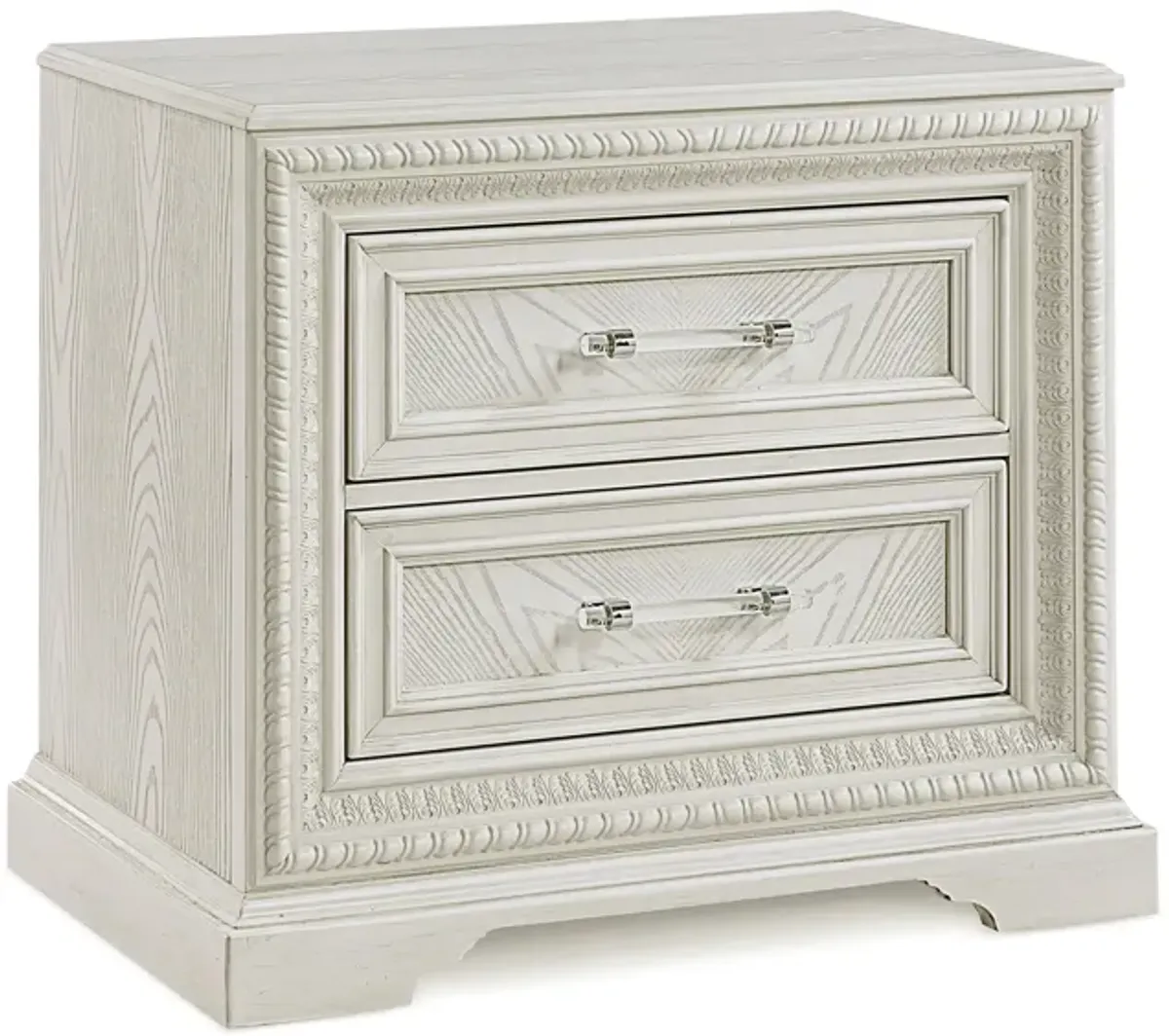 Alexandria Nightstand in White Wash by Crown Mark