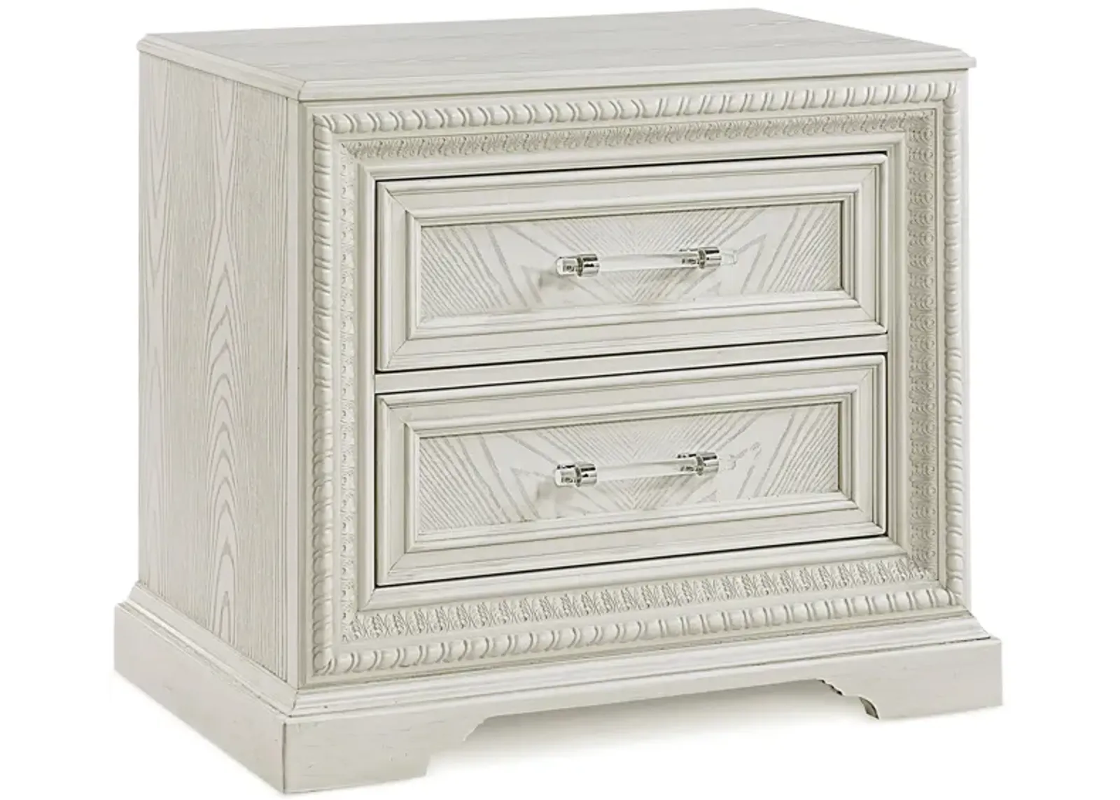 Alexandria Nightstand in White Wash by Crown Mark