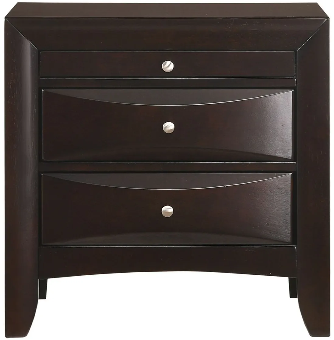 Madison 2 Drawer Nightstand in Mahogany by Elements International Group